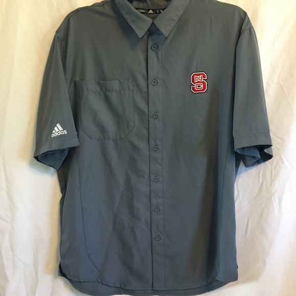 Adidas NC State Wolfpack button down - Picture 1 of 4